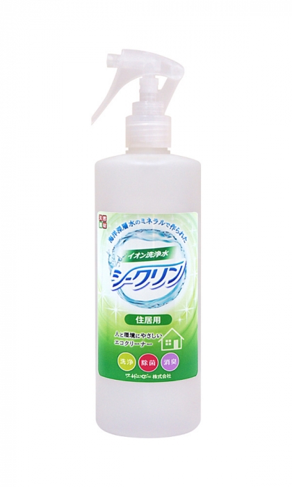 アルカリイオン洗浄水「シークリン」（住居用）500ml